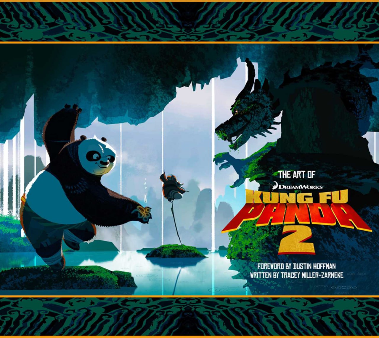 Portada ampliada de The Art of Kung Fu Panda 2
