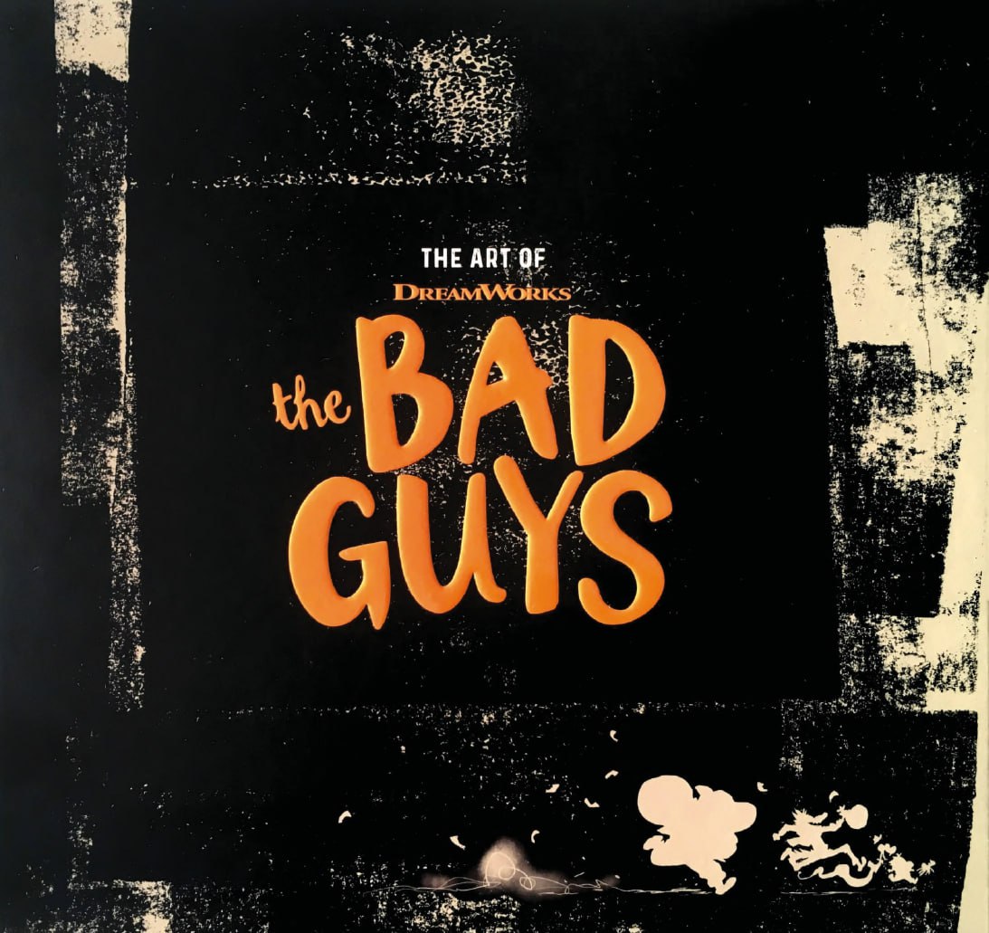 Portada ampliada de THE ART OF DREAMWORKS THE BAD GUYS