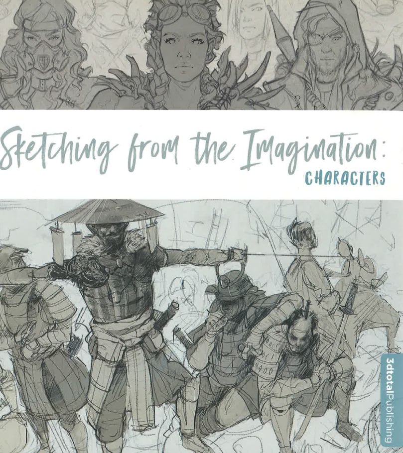 Portada ampliada de Sketching from the Imagination: Characters