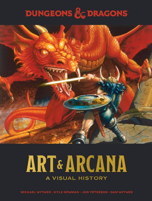 Portada ampliada de Dungeons & Dragons Art & Arcana A Visual History