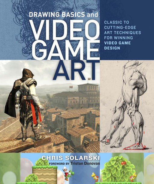 Portada ampliada de DRAWING BASICS and VIDEO GAME ART