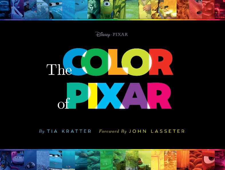 Portada ampliada de The COLOR of PIXAR