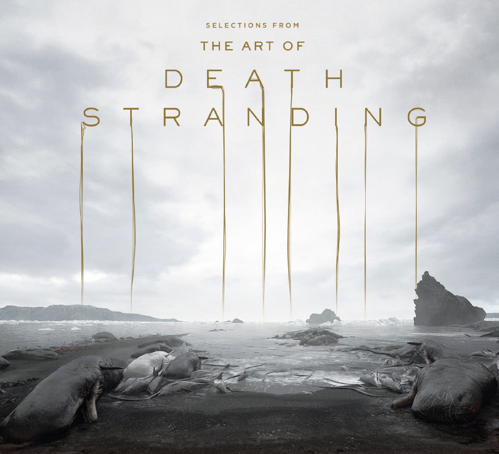 Portada ampliada de Selections from The Art of Death Stranding