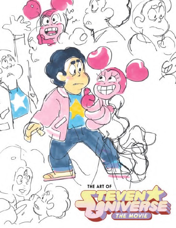 Portada ampliada de The Art of Steven Universe The Movie