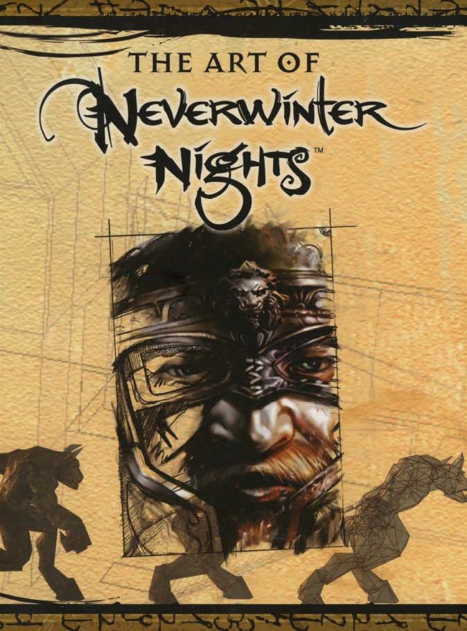 Portada ampliada de THE ART OF NEVERWINTER NIGHTS