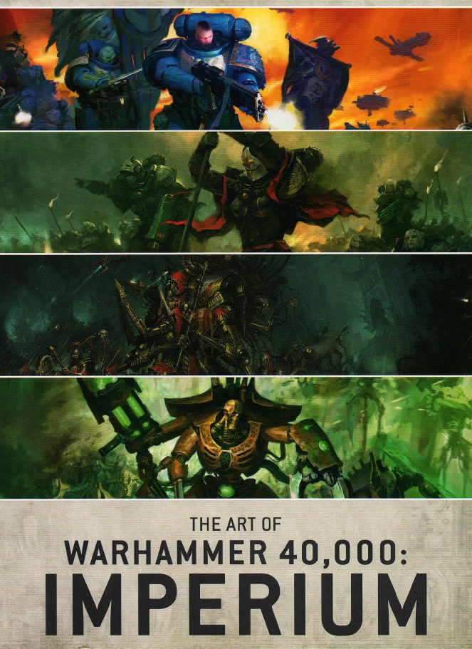 Portada ampliada de THE ART OF WARHAMMER 40,000: IMPERIUM