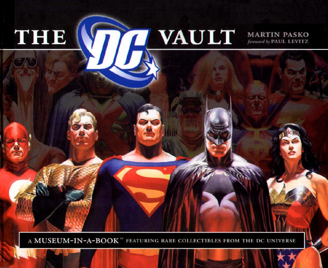 Portada ampliada de THE DC VAULT
