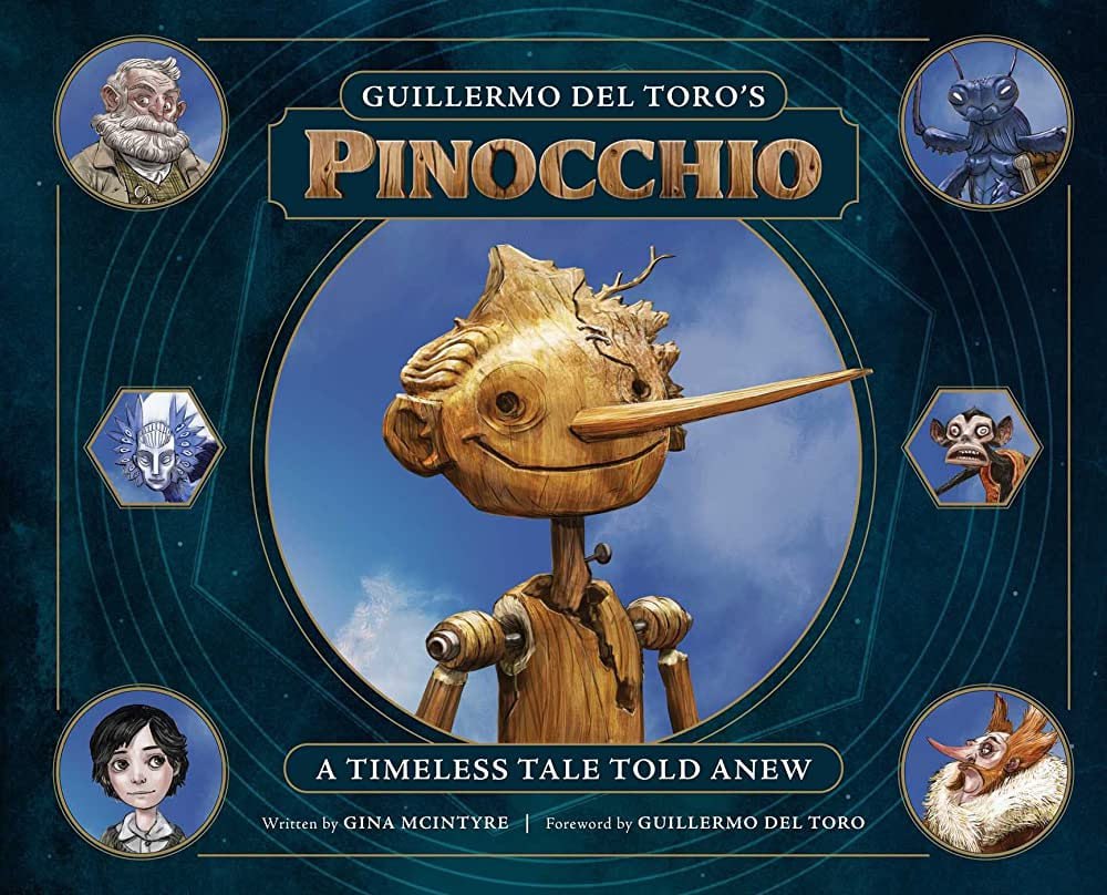 Portada ampliada de Guillermo del Toro's Pinocchio