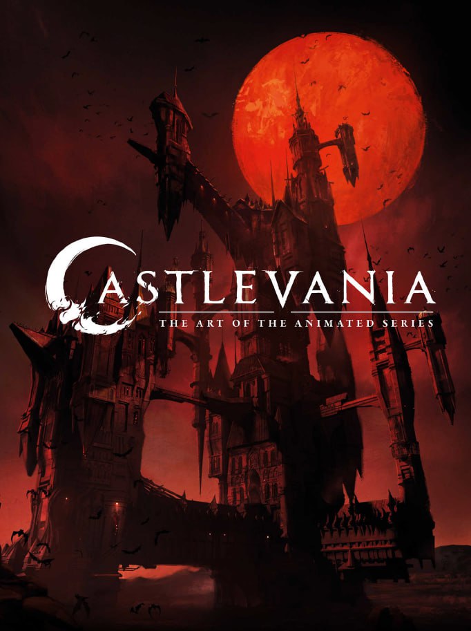 Portada ampliada de Castlevania. The art of the animated series