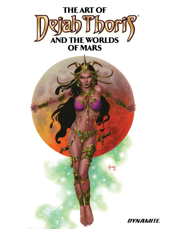 Portada ampliada de The Art of Dejah Thoris and the Worlds of Mars