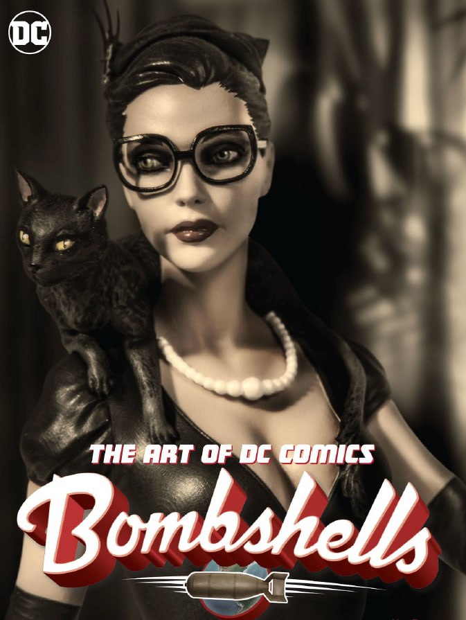 Portada ampliada de The Art of DC Comics Bombshells
