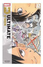 Portada ampliada de Ultimate X-Men 12