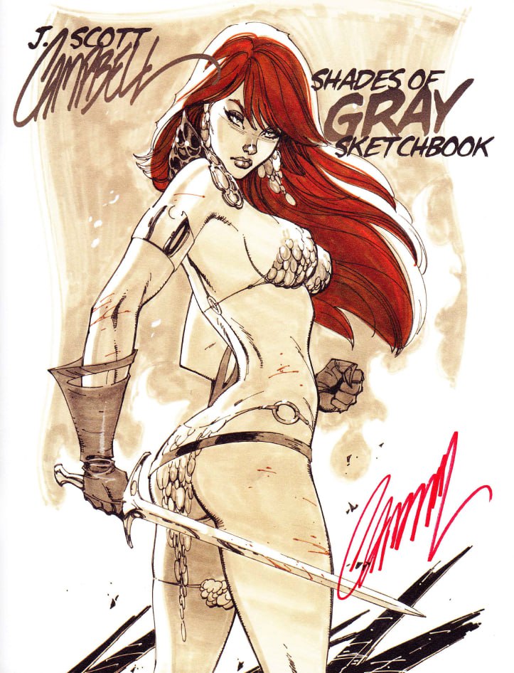 Portada ampliada de Shades of Gray Sketchbook