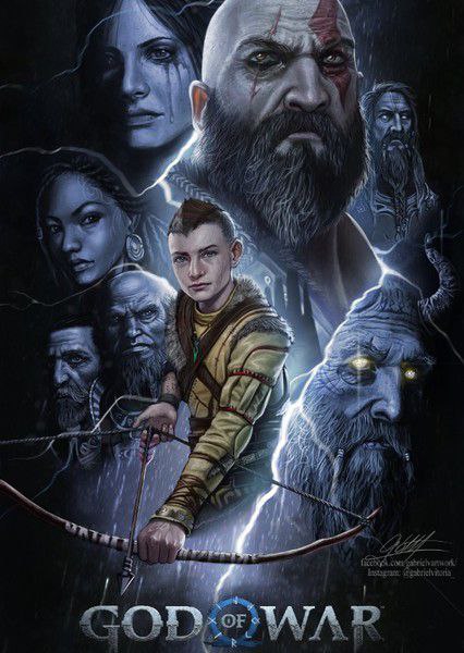 Portada ampliada de GOD OF WAR