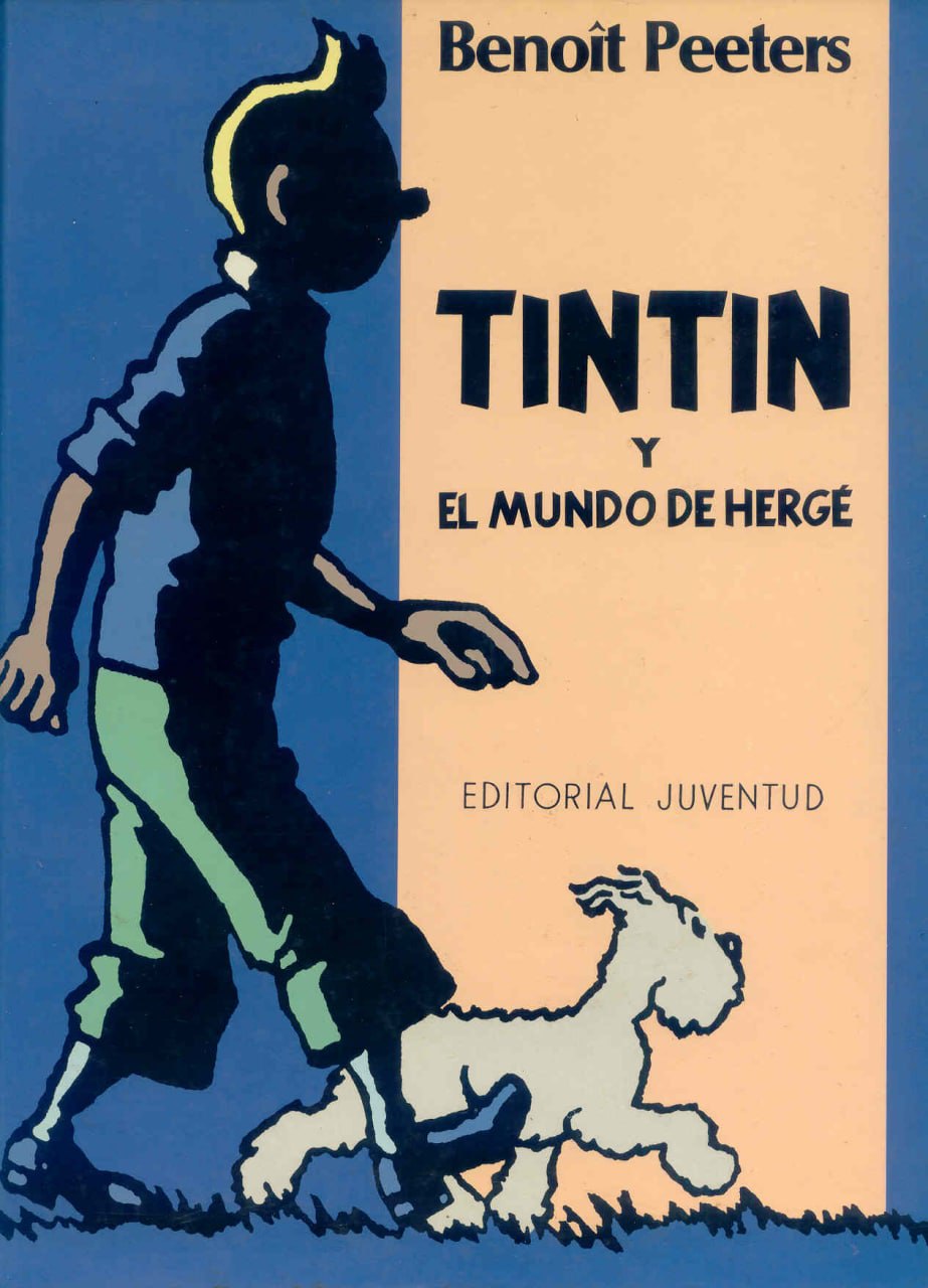 Portada ampliada de TINTIN Y EL MUNDO DE HERGÉ