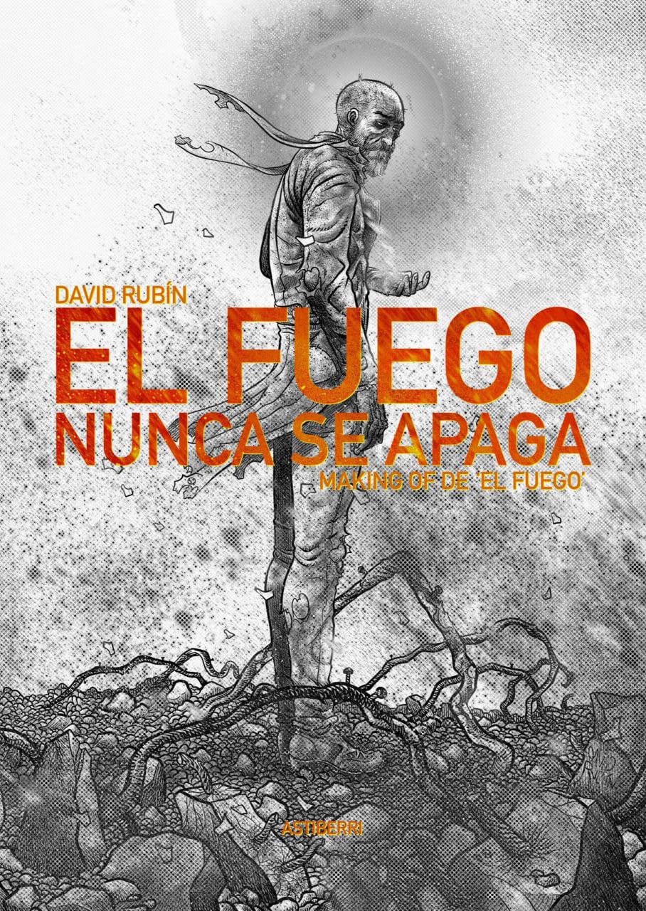 Portada ampliada de EL FUEGO NUNCA SE APAGA