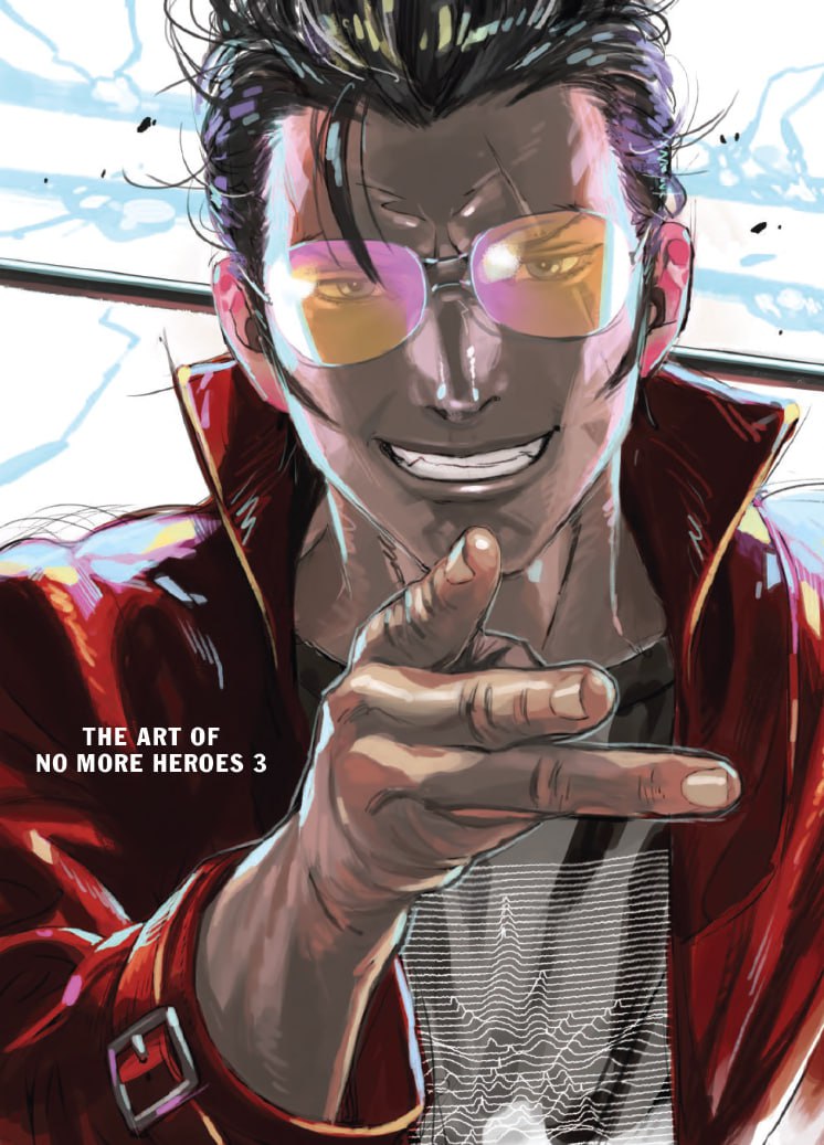 Portada ampliada de THE ART OF NO MORE HEROES 3