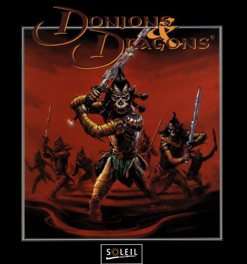 Portada ampliada de Dungeons & Dragons