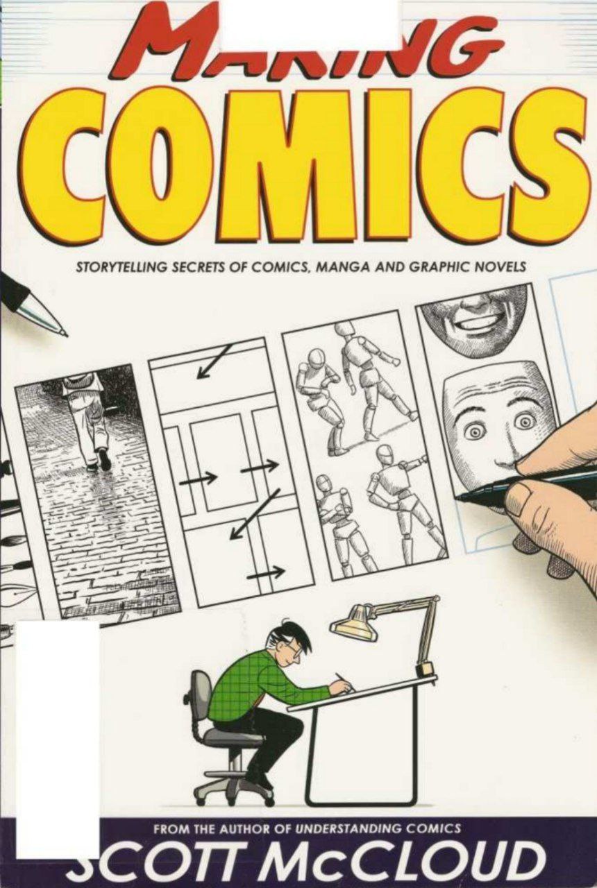 Portada ampliada de Making Comics