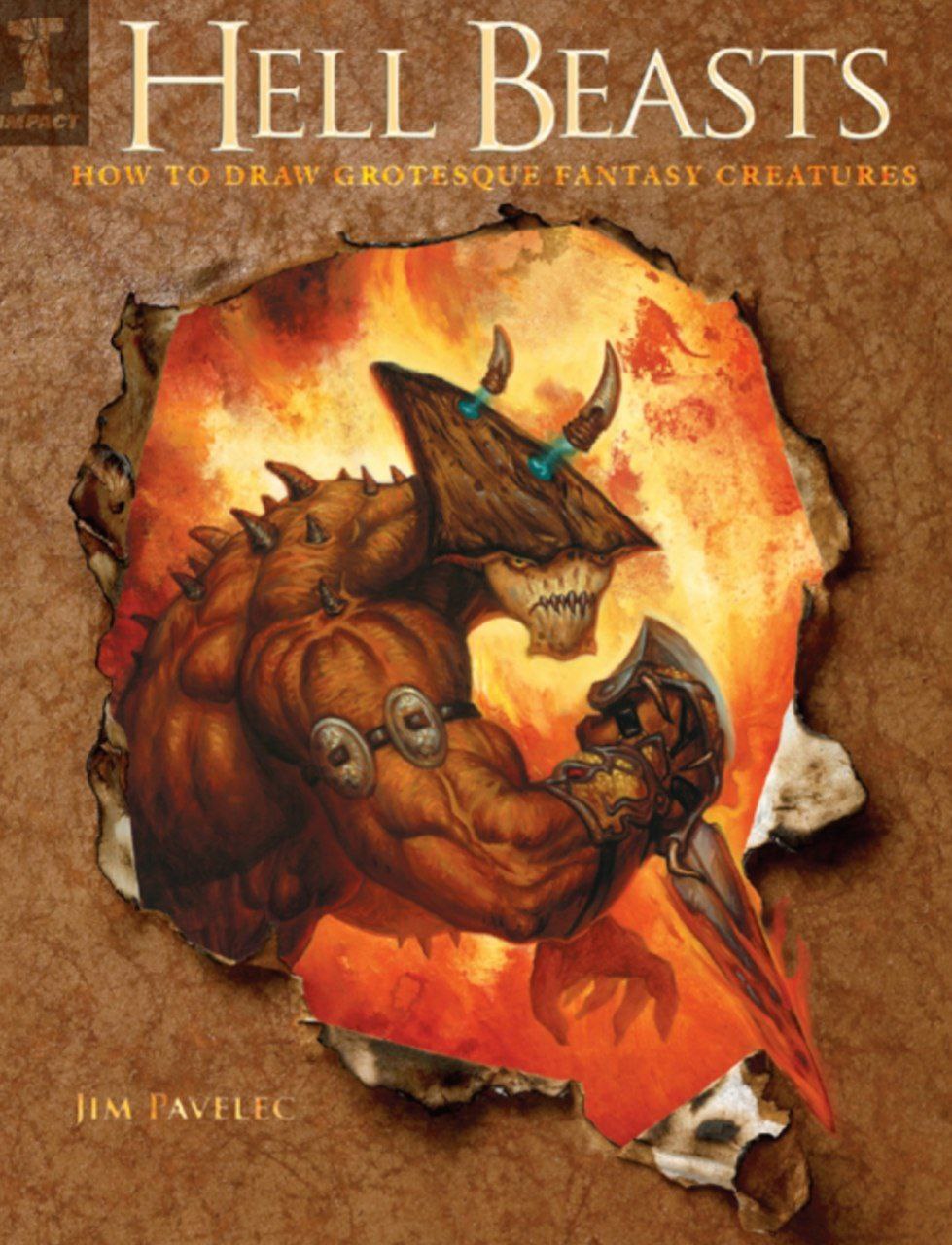 Portada ampliada de HELL BEASTS