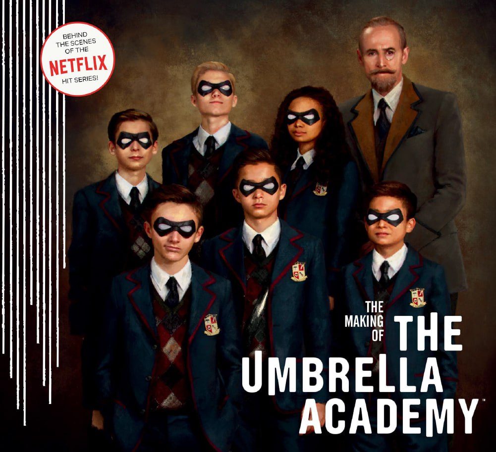 Portada ampliada de THE MAKING OF THE UMBRELLA ACADEMY