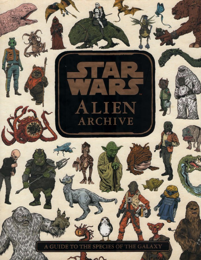 Portada ampliada de STAR WARS ALIEN ARCHIVE