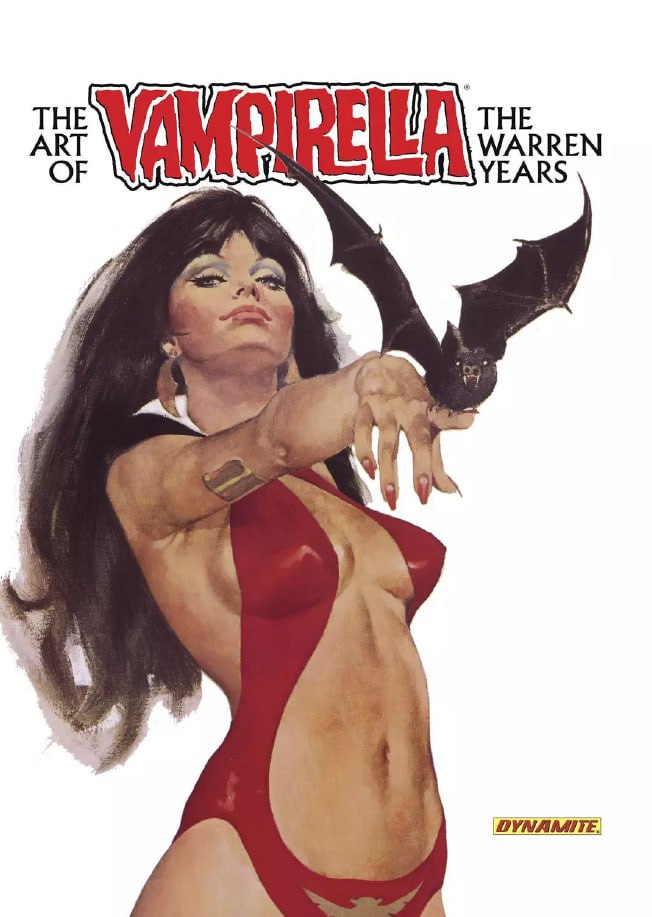 Portada ampliada de THE ART OF VAMPIRELLA THE WARREN YEARS