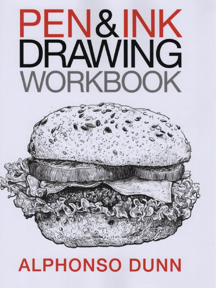 Portada ampliada de PEN & INK DRAWING WORKBOOK