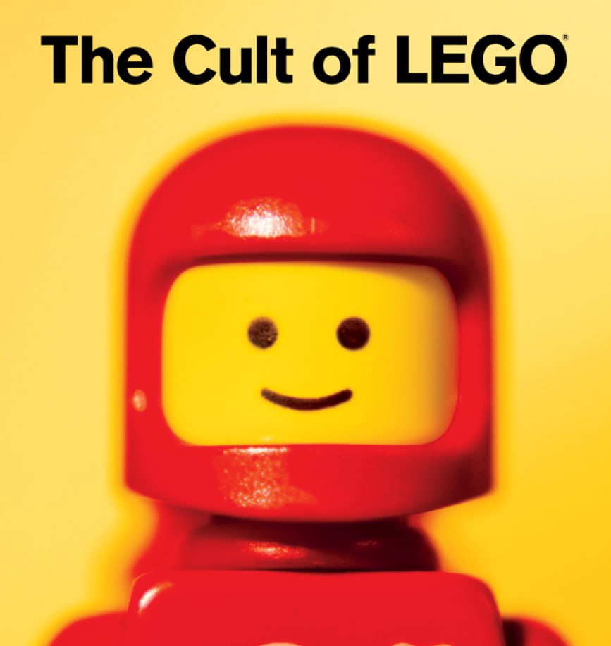 Portada ampliada de The Cult of LEGO