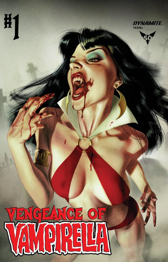 Portada ampliada de Vengeance of Vampirella