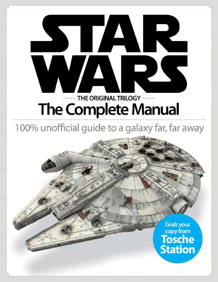 Portada ampliada de STAR WARS THE ORIGINAL TRILOGY The Complete Manual