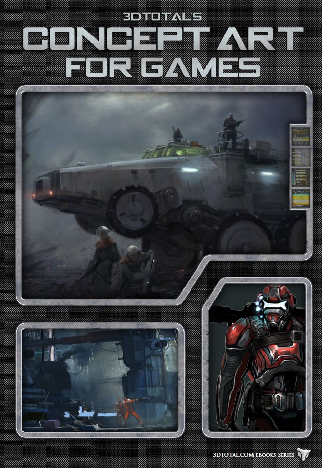Portada ampliada de CONCEPT ART FOR GAMES