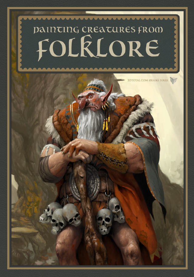 Portada ampliada de Painting Creatures from Folklore