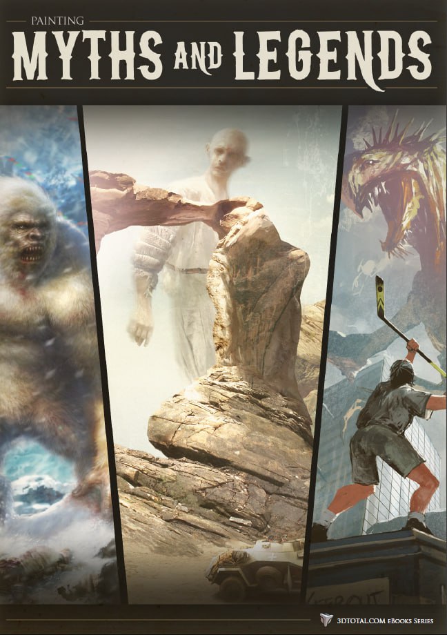 Portada ampliada de PAINTING MYTHS AND LEGENDS