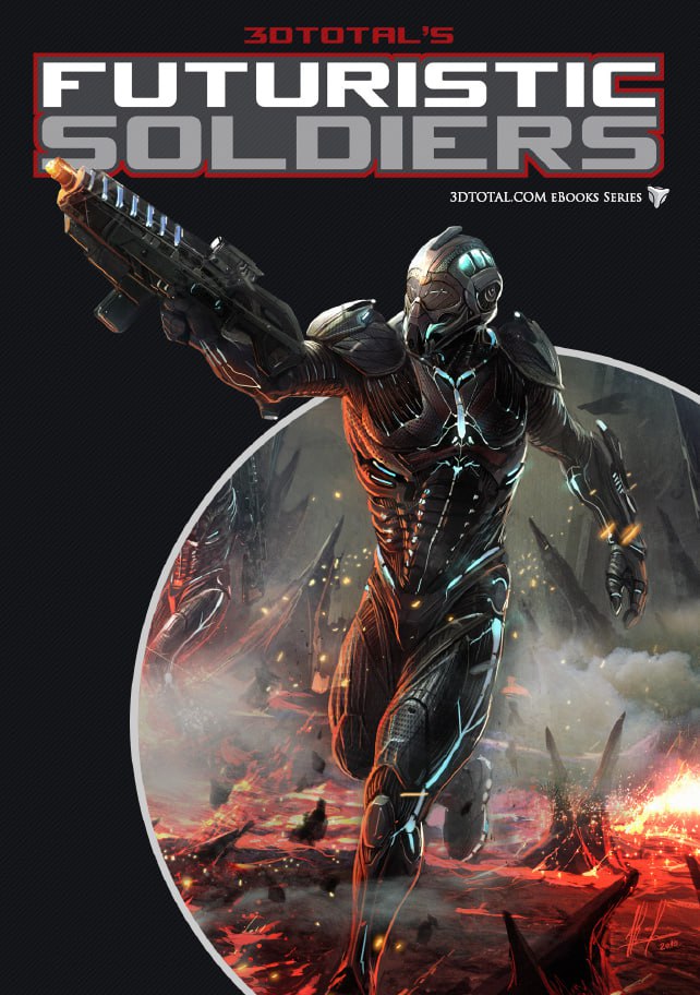 Portada ampliada de FUTURISTIC SOLDIERS