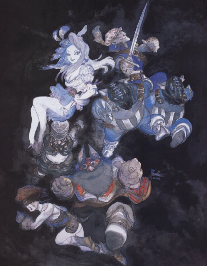 Portada ampliada de FINAL FANTASY IX ARTBOOK