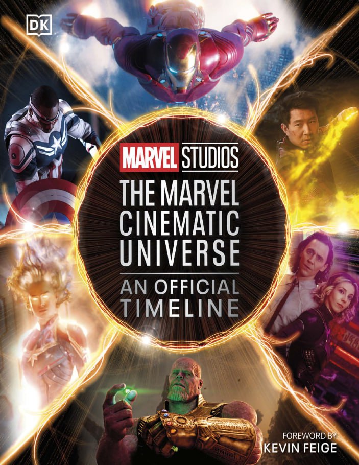Portada ampliada de MARVEL STUDIOS THE MARVEL CINEMATIC UNIVERSE AN OFFICIAL TIMELINE