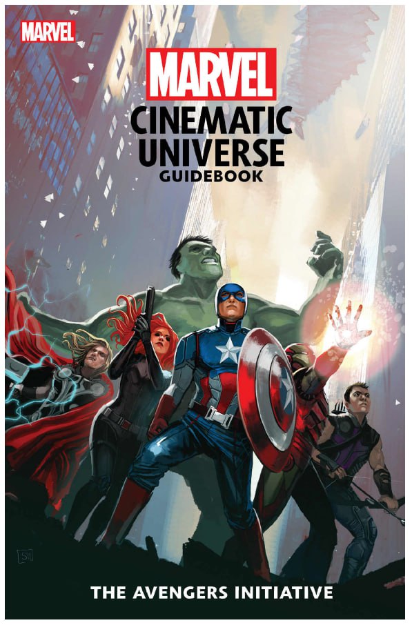 Portada ampliada de MARVEL CINEMATIC UNIVERSE GUIDEBOOK