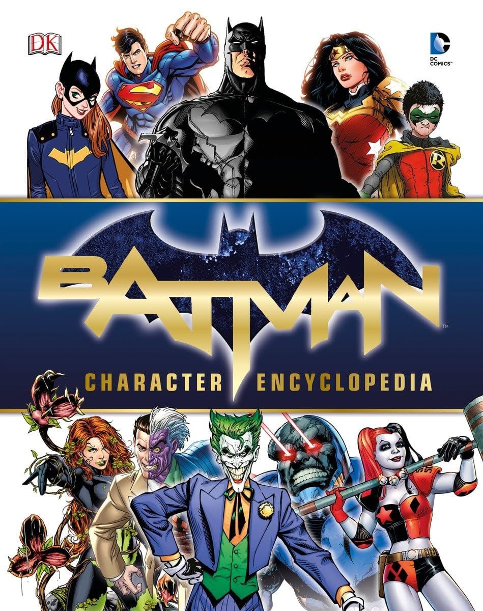 Portada ampliada de BATMAN CHARACTER ENCYCLOPEDIA