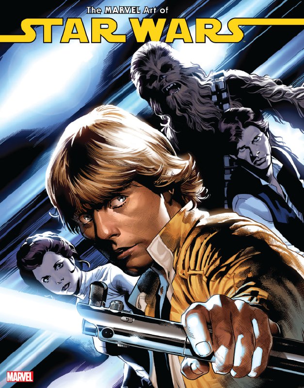 Portada ampliada de The MARVEL Art of STAR WARS