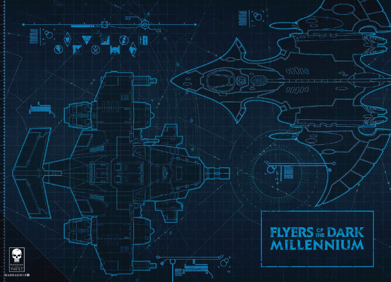 Portada ampliada de FLYERS OF THE DARK MILLENNIUM