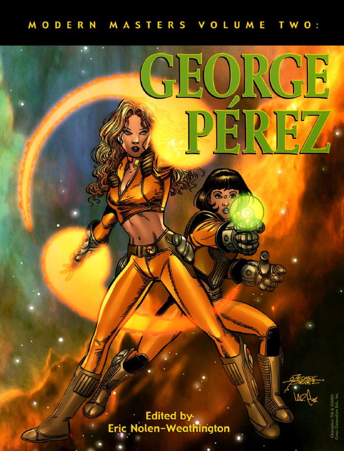 Portada ampliada de MODERN MASTERS VOLUME TWO: GEORGE PEREZ