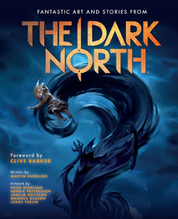 Portada ampliada de THE DARK NORTH