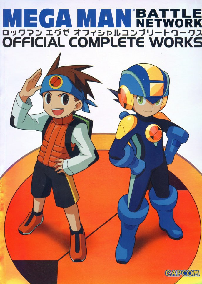 Portada ampliada de MEGA MAN BATTLE NETWORK OFFICIAL COMPLETE WORKS