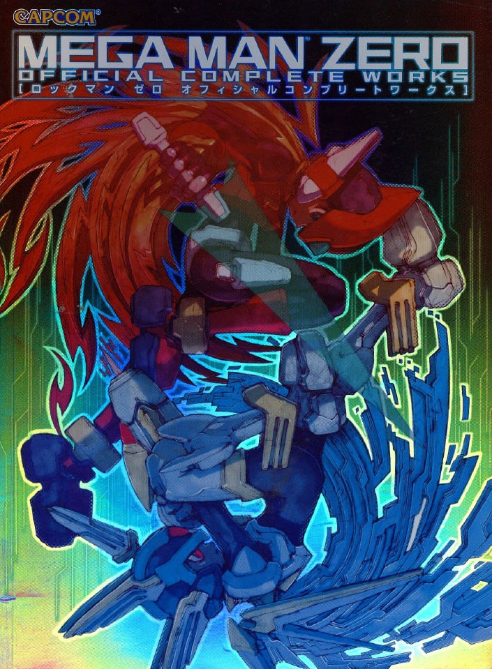 Portada ampliada de MEGA MAN ZERO OFFICIAL COMPLETE WORKS