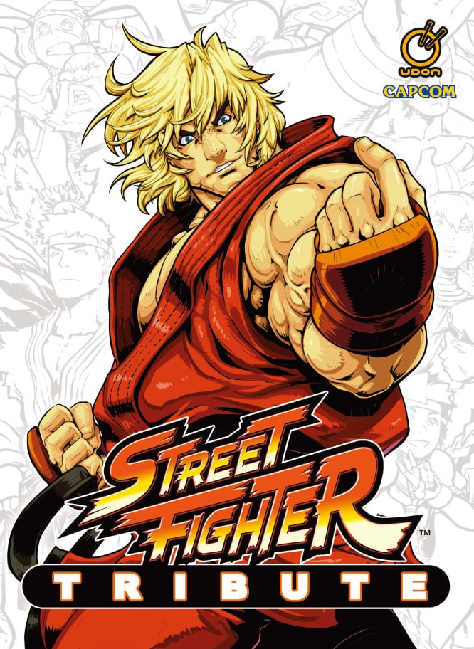 Portada ampliada de Street Fighter Tribute