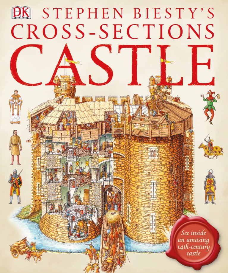 Portada ampliada de STEPHEN BIESTY'S CROSS-SECTIONS CASTLE
