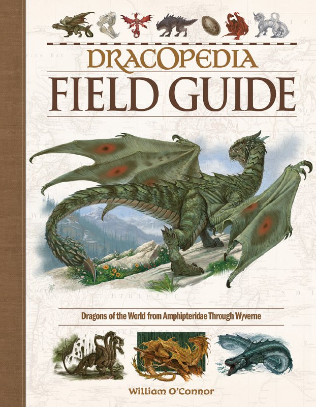 Portada ampliada de DRACOPEDIA FIELD GUIDE
