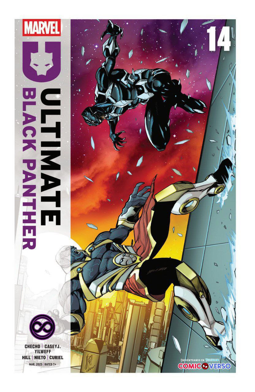 Portada ampliada de ULTIMATE BLACK PANTHER