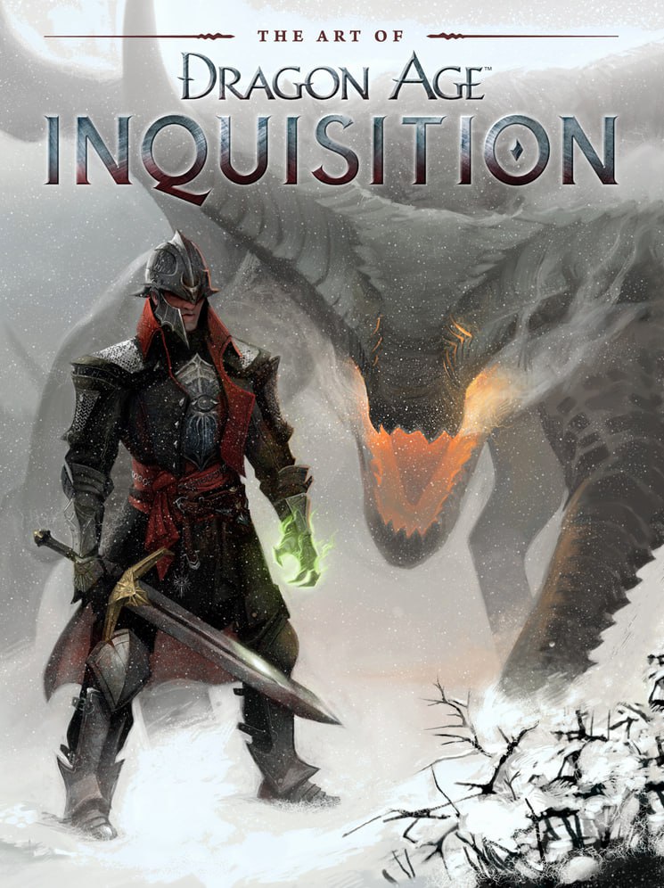 Portada ampliada de The Art of Dragon Age: Inquisition
